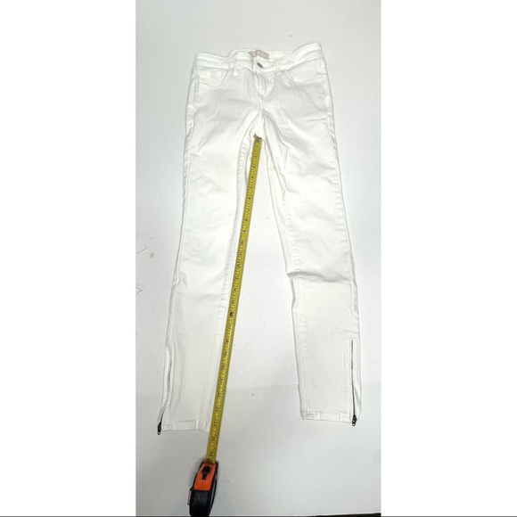 Uniglo White Legging Skinny Jeans with Ankle Zippers 24 - Picture 13 of 13
